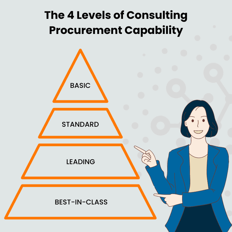 4 levels of consulting procurement capability