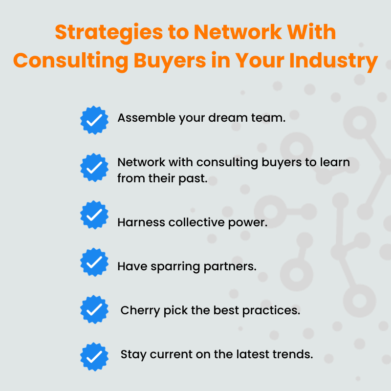 Strategies to Network With Consulting Buyers in Your Industry