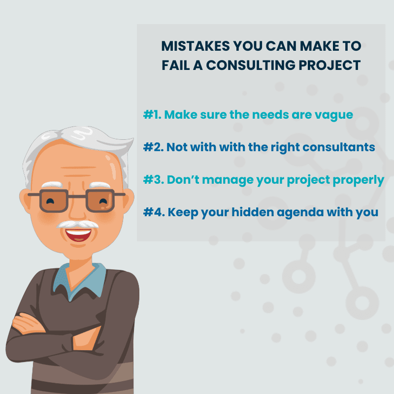 Fail a consulting project