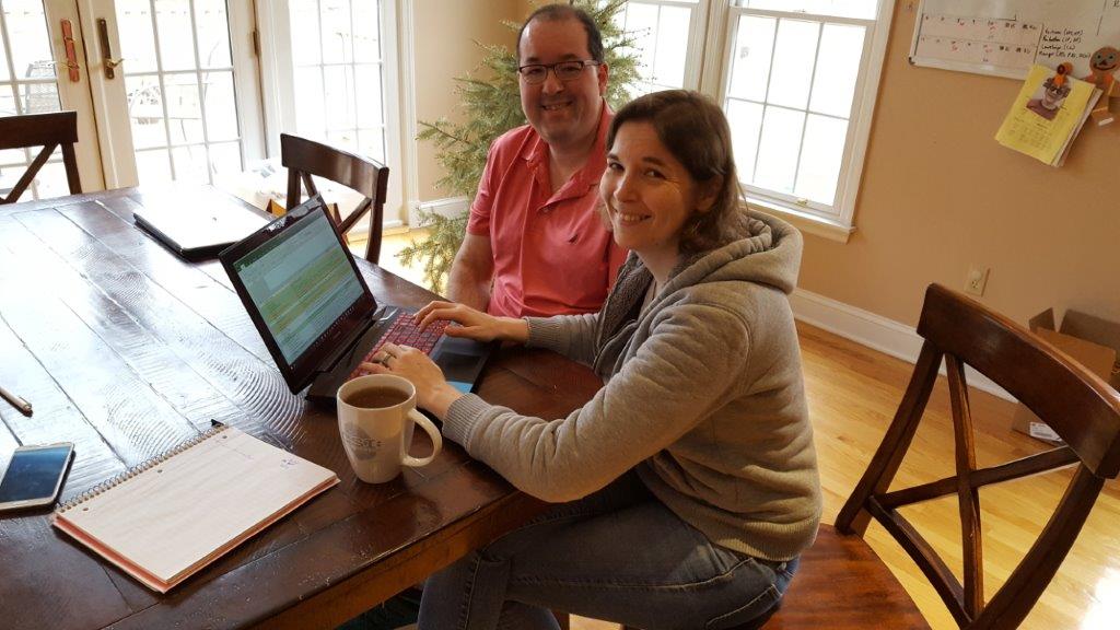 Daniel and Hélène Laffitte — early days of Consulting Quest